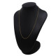 Cadena rolo fina en oro 18k amarillo. Largo 40 cm Cadena rolo fina en oro 18k amarillo. Largo 40 cm