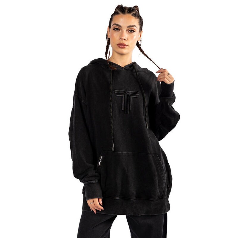 Canguro Unisex Tiffosi Stone Wash Negro