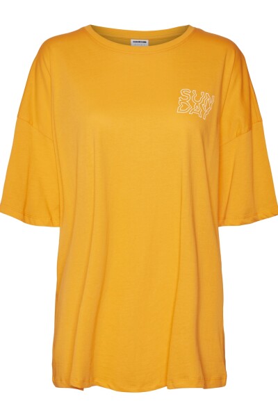Camiseta TESSIE OVERSIZE Vibrant Orange