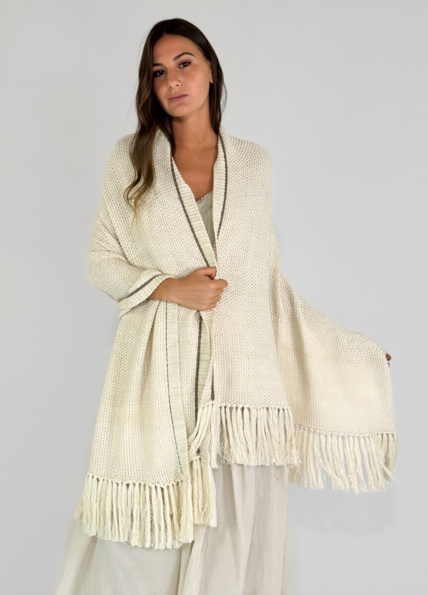 PASHMINA ZUMA - CRUDO 