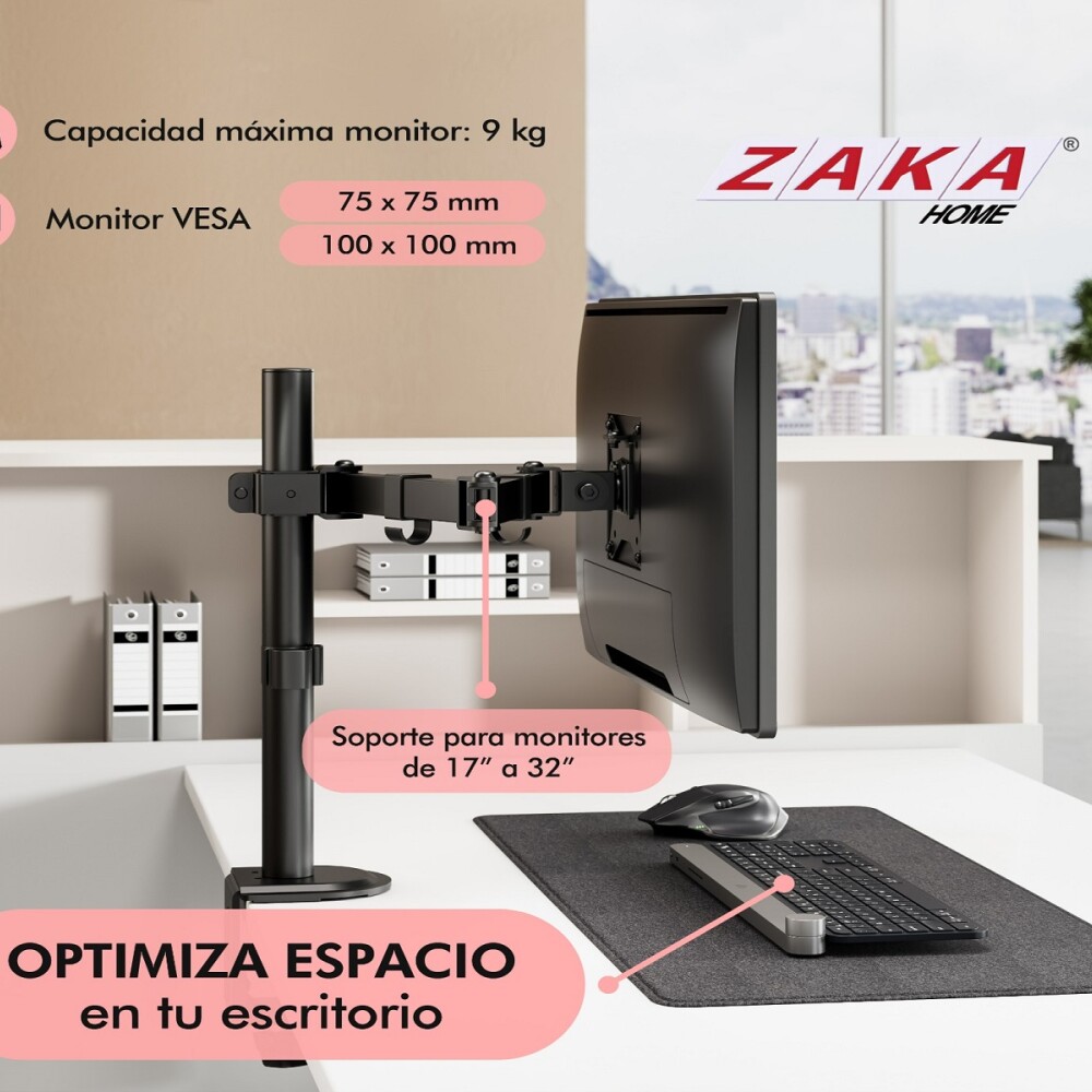 Soporte Brazo Movil Para Monitor De Escritorio De 17''a 32'' Soporte Brazo Movil Para Monitor De Escritorio De 17''a 32''