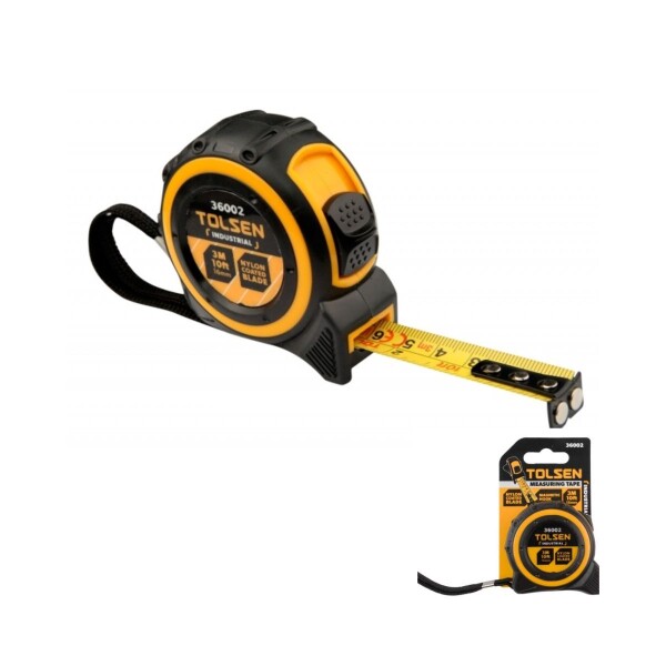 CINTA METRICA 3Mx16mm MM/PULG TOLSEN Cinta Metrica 3mx16mm Mm/pulg Tolsen