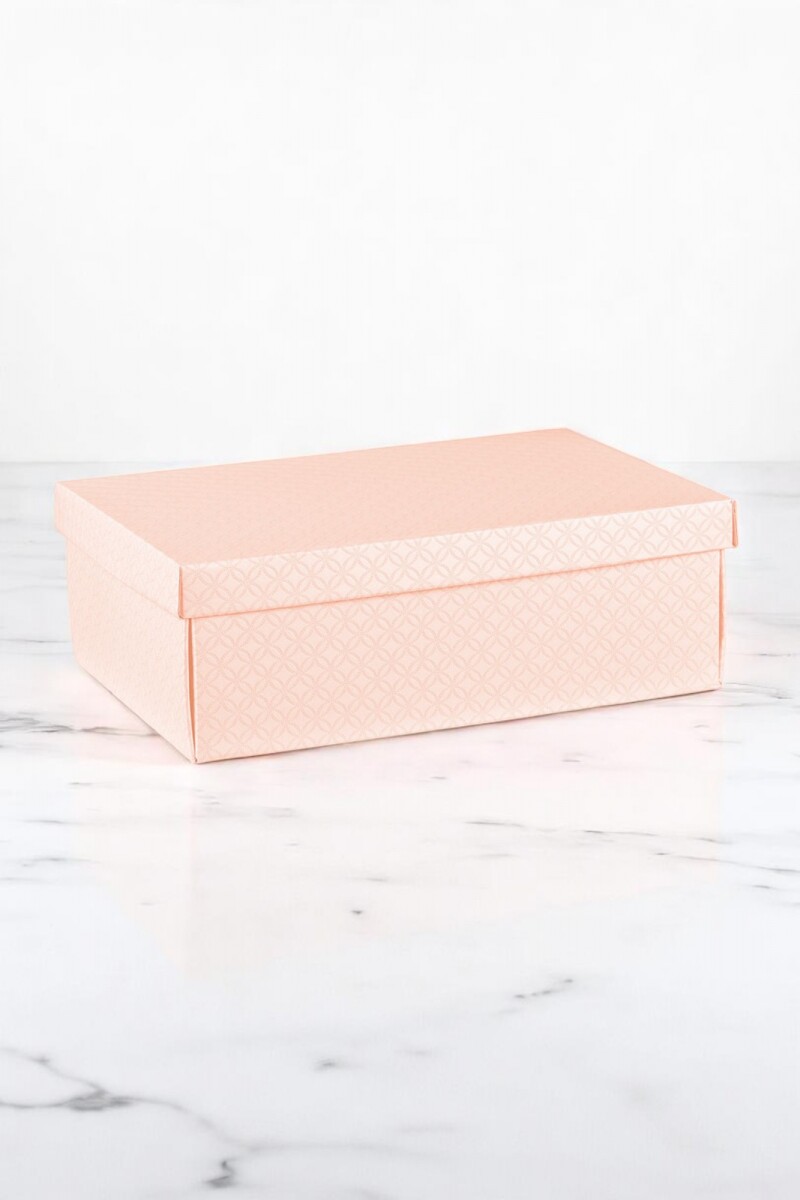 Caja + tapa easy 45,5x32x15 - 37492 - MATELASSE ROSA 