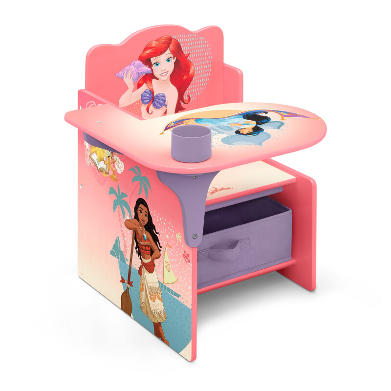 Escritorio con silla y almacenamiento Princesas Disney Escritorio con silla y almacenamiento Princesas Disney