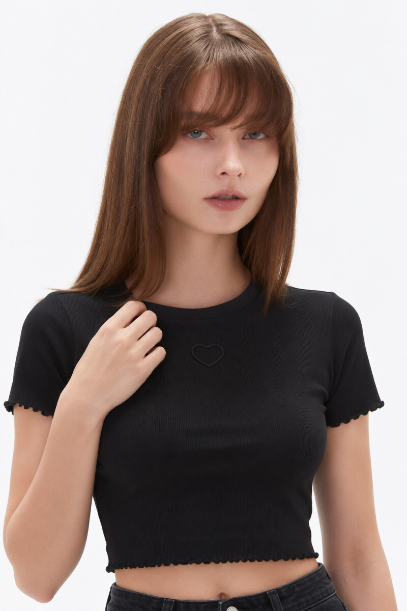 Remera Mossa - Negro 