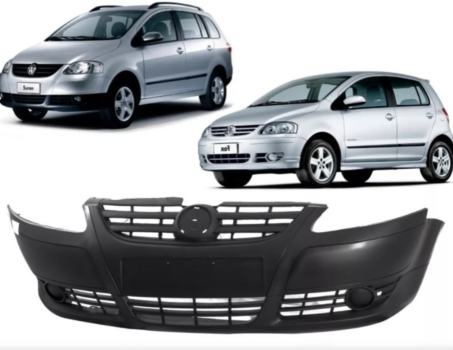 PARAGOLPE DELANTERO FOX / SURAN / 08-09 MOLDURA ANCHA 
