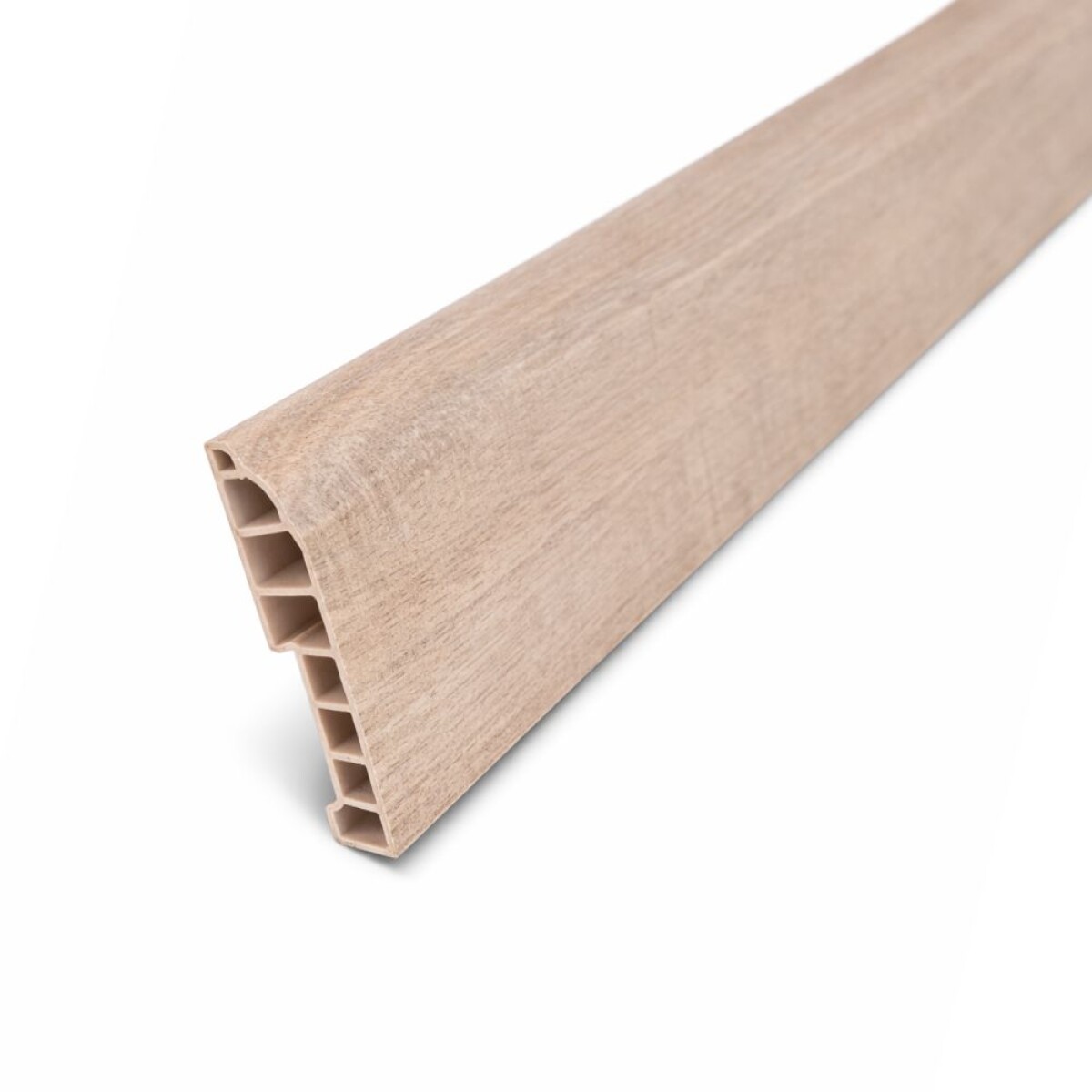 Zocalo de PVC 15mm X 80mm X 2,40 Mts Marron Claro 6617 