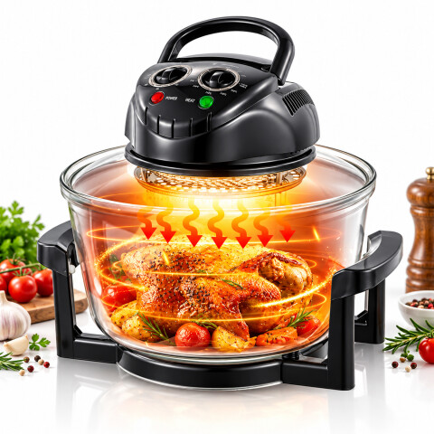 Freidora De Aire Halógena Ackiliss 12 L 3500 W Acl-65302 FREIDORA SIN ACEITE ACKILISS 12L AC65302