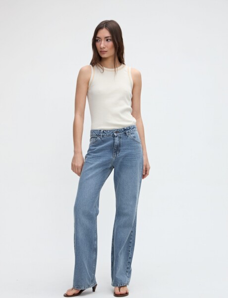 Jean Lily Mid Blue