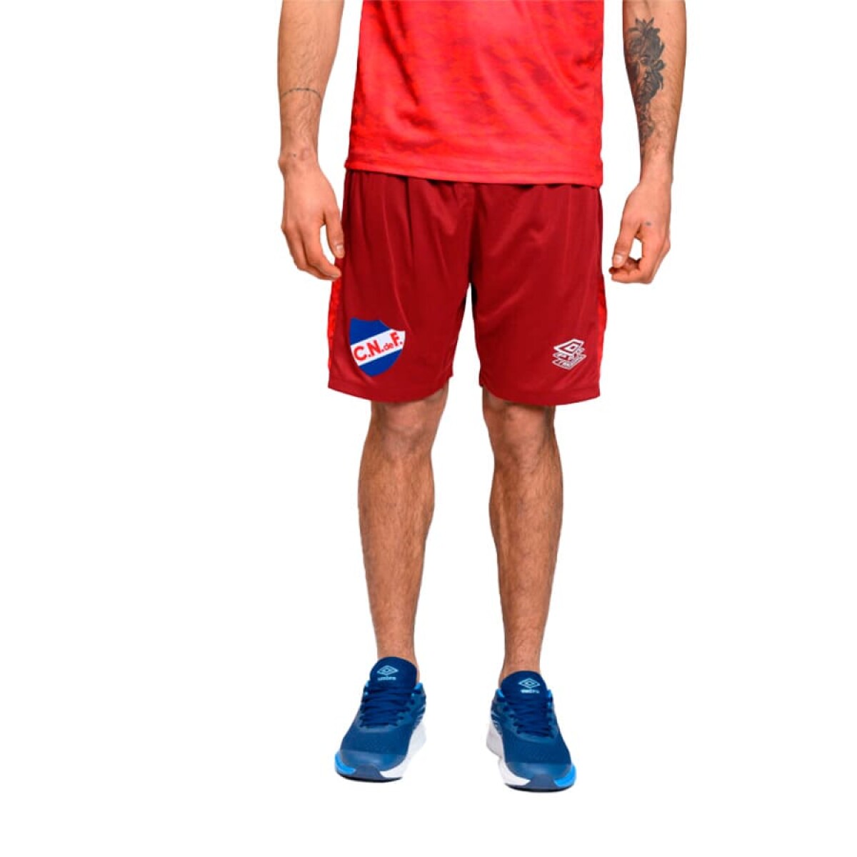Short Umbro Pro Training Nacional de Hombre - N56005U0 - Bordo 