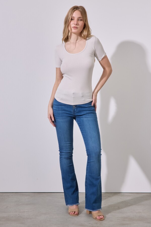 Remera Modal BEIGE