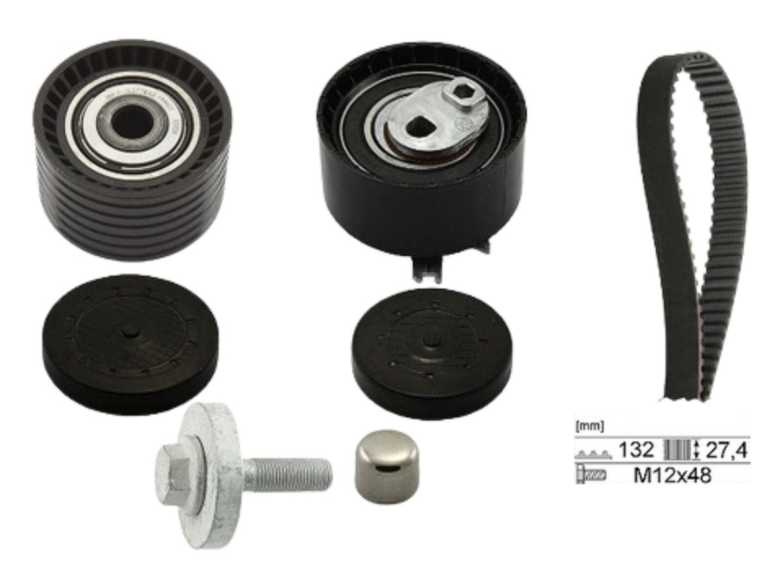 CT1126K1INA Kit Correa de Distribucion INA Renault Clio/Duster/Kangoo/Logan/Megane/Oroch/Sandero/Scenic/Symbol/Stepway 