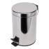 Papelera Contenedor 8 L Residuos Basura Acero Metal C/ Pedal Papelera Contenedor 8 L Residuos Basura Acero Metal C/ Pedal