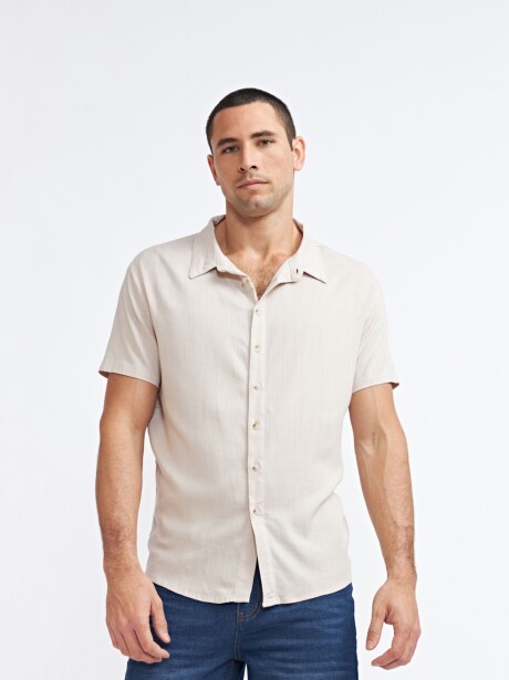 CAMISA ZENÓN BEIGE