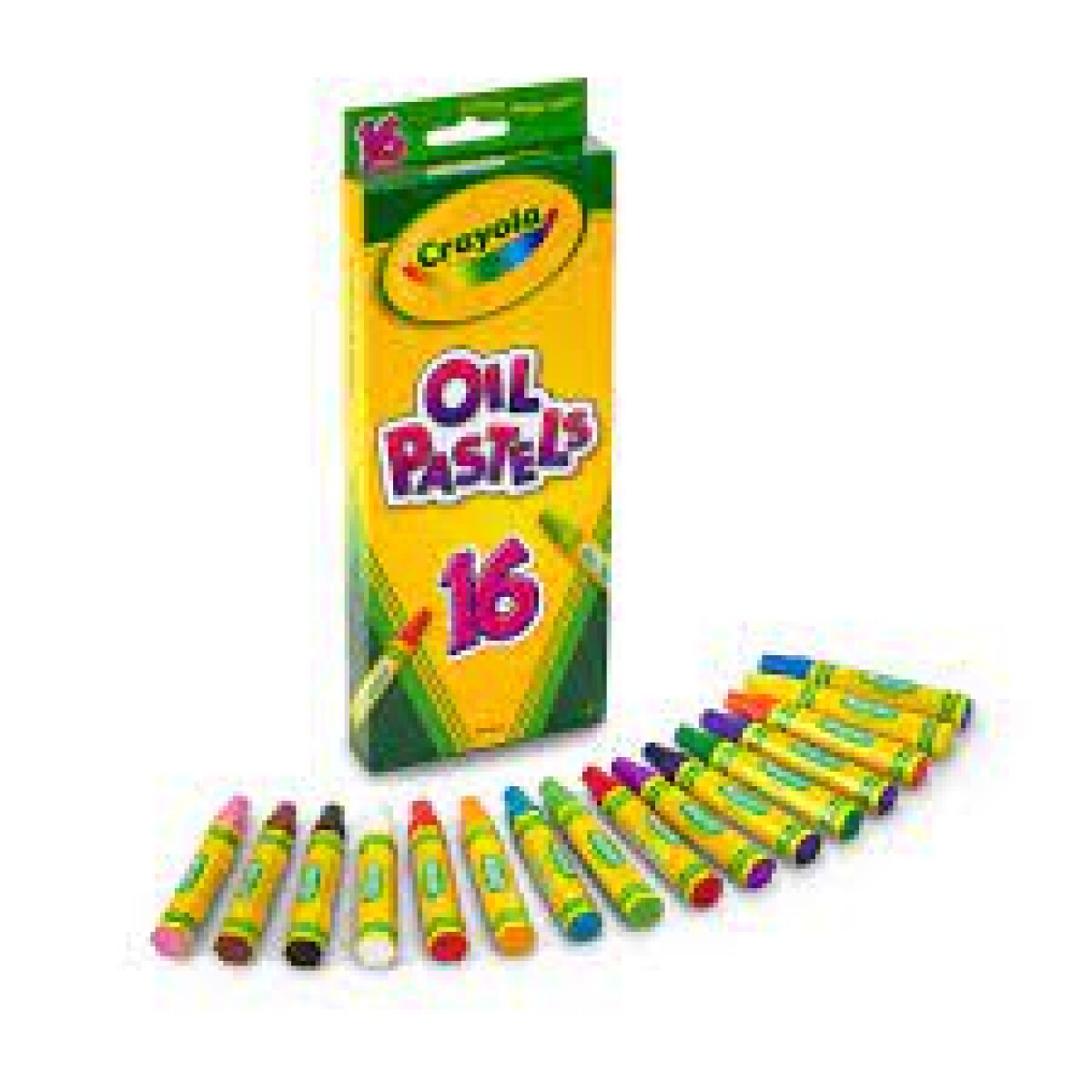 Crayola Pasteles al óleo, colores surtidos, 16 unidades 