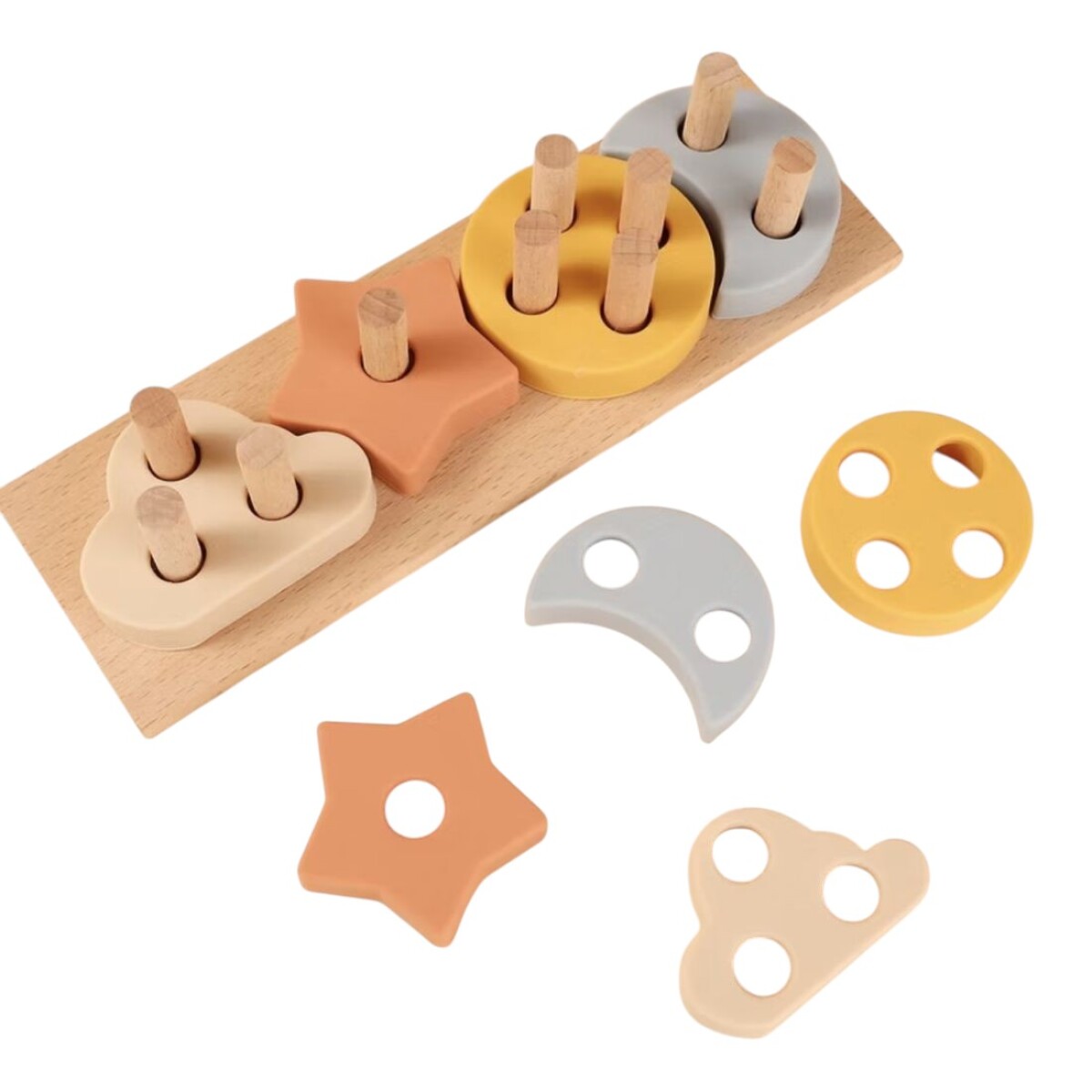 Didáctico silicona encastrable con agujeritos 5010001 