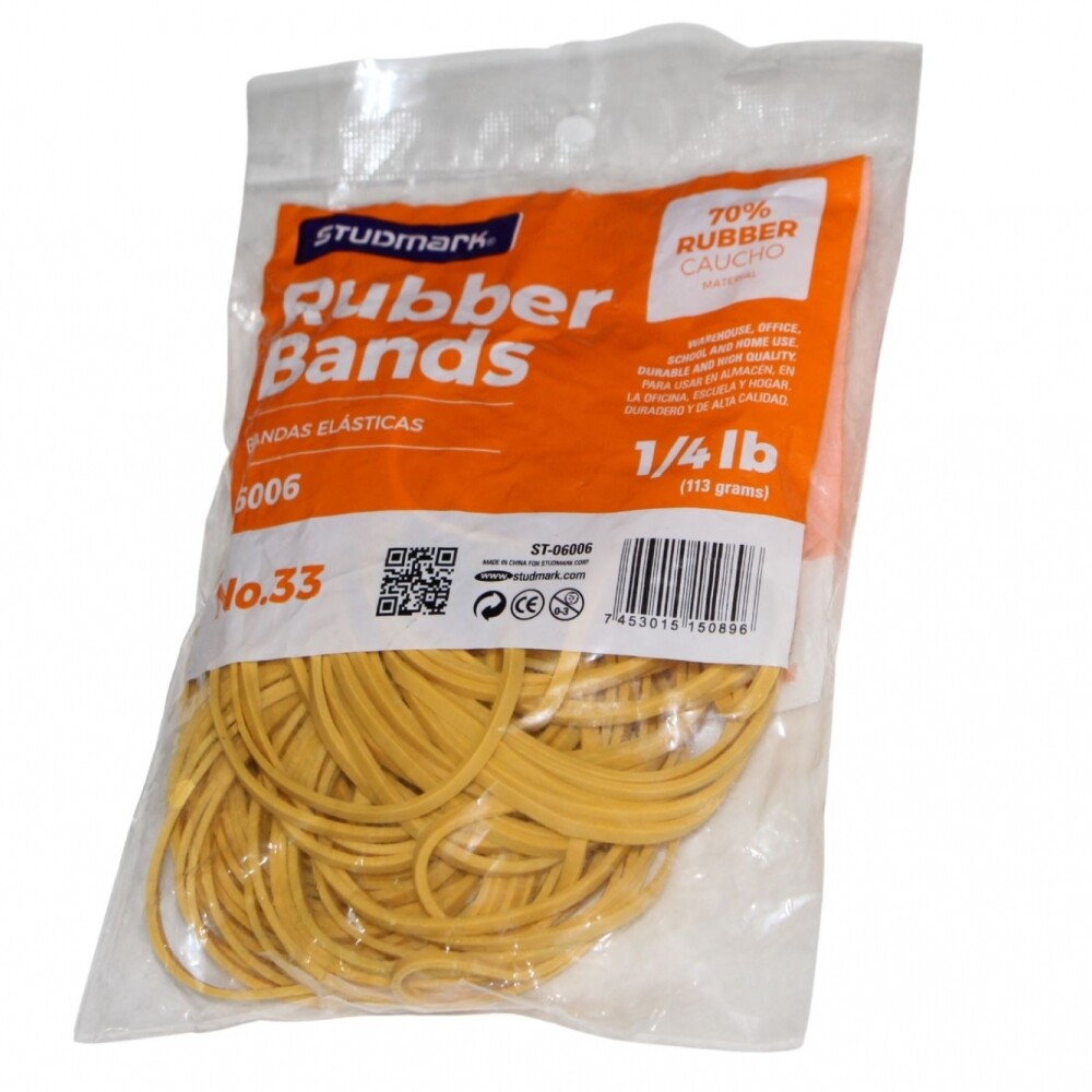 BANDAS ELASTICAS STUDMARK 113 GRAMOS Nº 33 BANDAS ELASTICAS STUDMARK 113 GRAMOS Nº 33