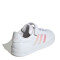 Championes de Niños Adidas Grand Court 3.0 Velcro Blanco - Rosado