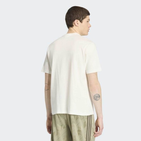 Remera Adidas Monogram Blanco