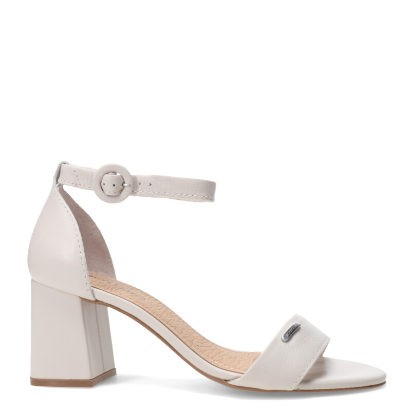 Sandalias de Mujer Bottero con taco Blanco
