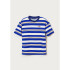 CAMISETA MM MASC AZUL CARIBE/CHUMBO/BLANCO