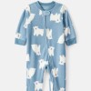 Pijama micropolar oso polar celeste carters Pijama micropolar oso polar celeste carters