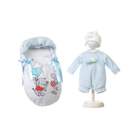 PIjama Ropa Muñeco 44cm Llorens Complemento Saco Dormir Niño Variante Modelo Vestido