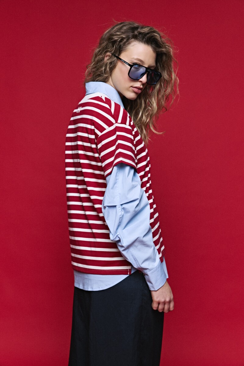 REMERA MAIKA Rojo