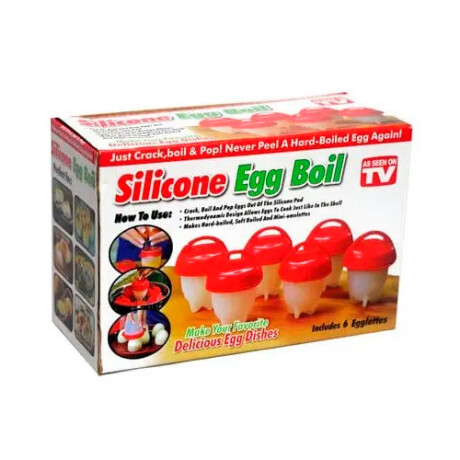 Pack X6 Hervidores de Huevos de Silicona 001
