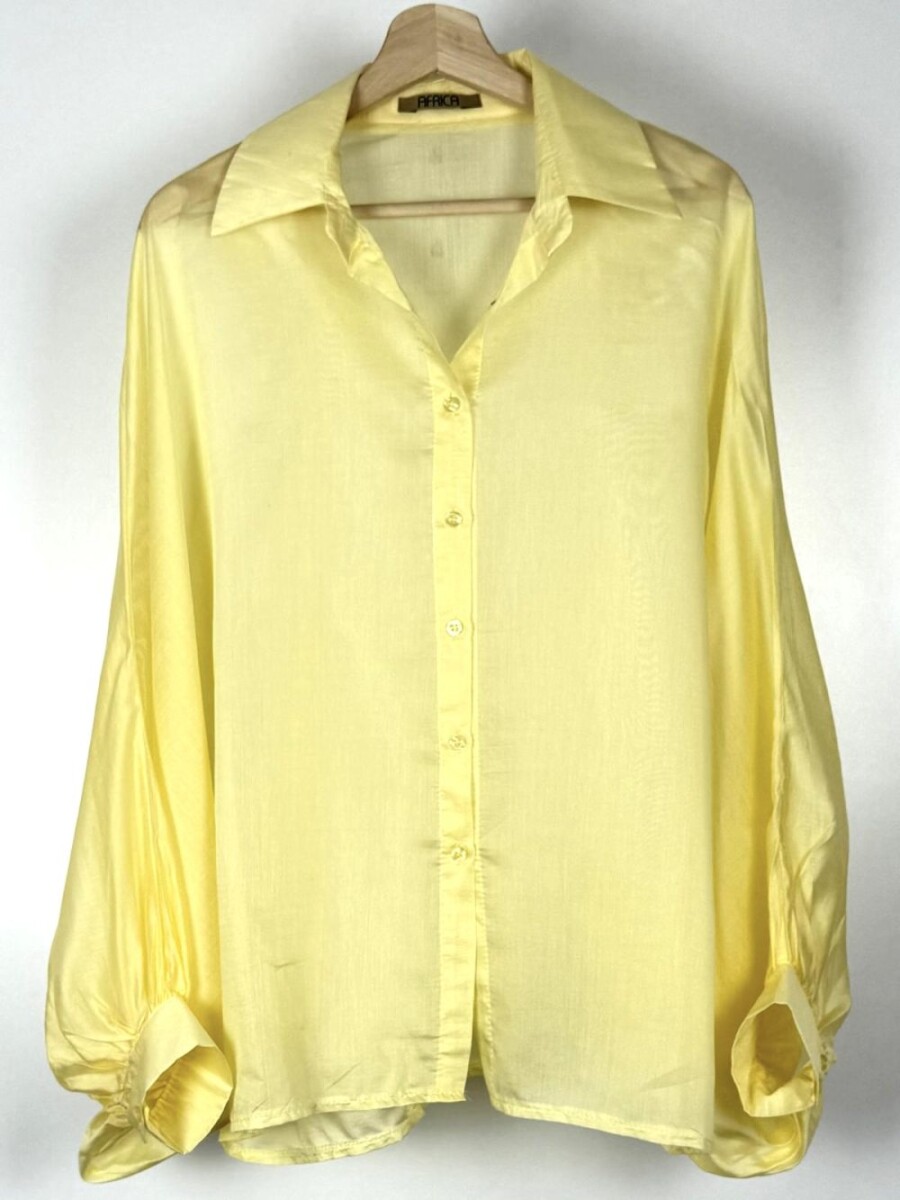 CAMISA TENCEL IRIS - AMARILLO 