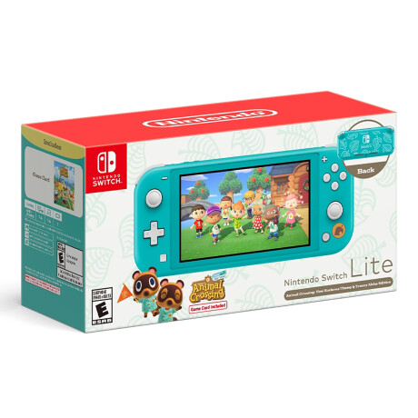 Nintendo - Consola Switch Lite Animal Crossing - 5,5''. Nvidia Tegra. 32GB. Wifi. Bluetooth. Li-ion 001