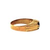 Anillo Labrado-Oro Bajo-Piedra Zafiro-AN8113 conpiedra