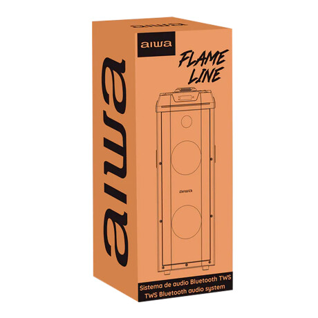 Parlante Bt Aiwa Awpok100d Tws 2000w Pmpo Led 001