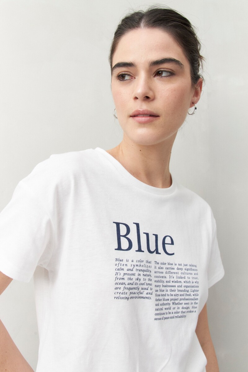 REMERA RIMENA Blanco