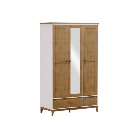 ROPERO FINESTRA 3 PUERTAS 2 CAJONES PRATA OFF WHITE/FRE ROPERO FINESTRA 3 PUERTAS 2 CAJONES PRATA OFF WHITE/FRE