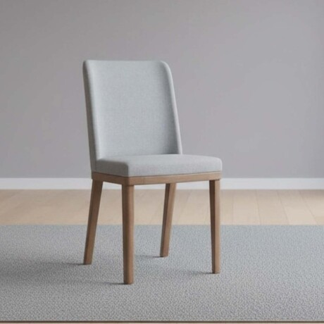 SILLA DE COMEDOR MADERA GRIS LORIELA