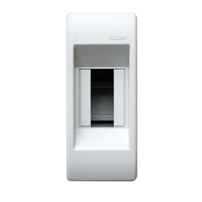 TABLERO EXT. PLASTICO DIN 2TM S/PUERTA TABLERO EXT. PLASTICO DIN 2TM S/PUERTA