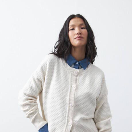 CARDIGAN TEODORA Crudo