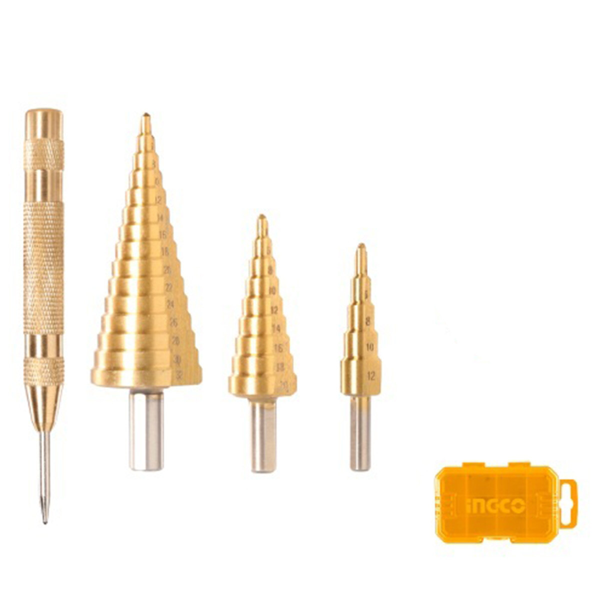 SET X 5 MECHA CONICA 1/4 INGCO AKSDS2051 