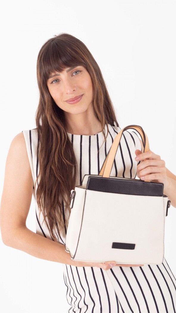 CARTERA LOS ANGELES CRUDO NEGRO Y NUEZ