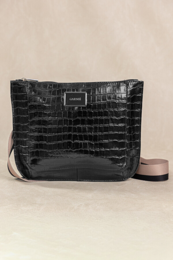 Bandolera Laura Crocco Negro