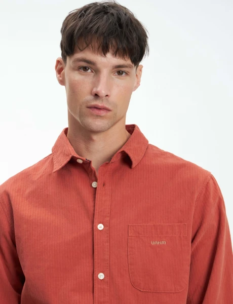 Camisa Nevan Ladrillo