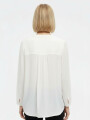 Blusa Bursas Marfil / Off White