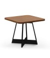 Mesa Cuadrada Nogal Atria Negro