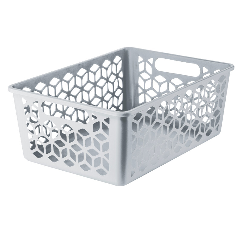 Cesto organizador G 15L GRIS