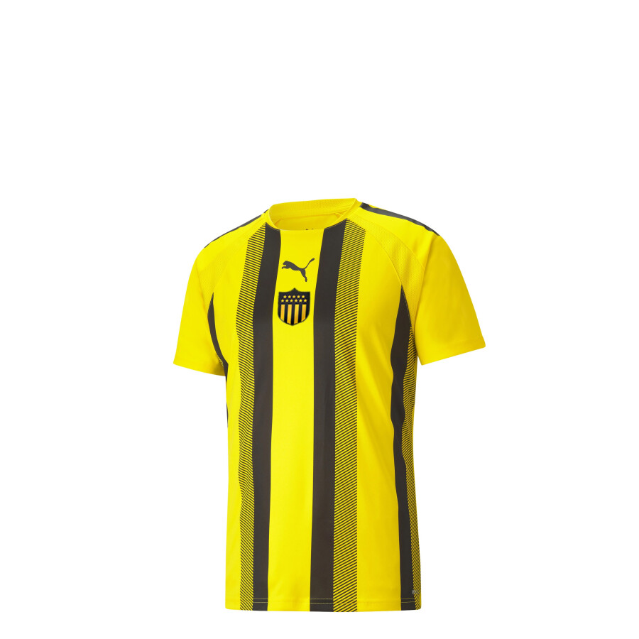 Remeras Puma Peñarol Liga Junior Unisex Amarillo - Negro