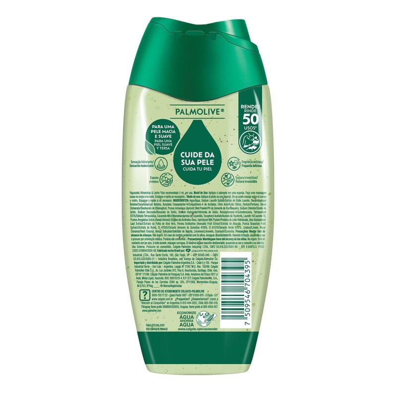 Jabón Líquido Corporal Palmolive Smoothies Avocado 250 Ml. Jabón Líquido Corporal Palmolive Smoothies Avocado 250 Ml.