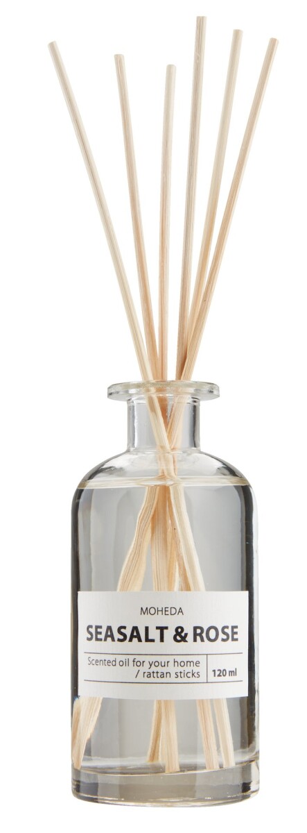 Ambientador varillas MOHEDA sal ma y rosa 120ml 