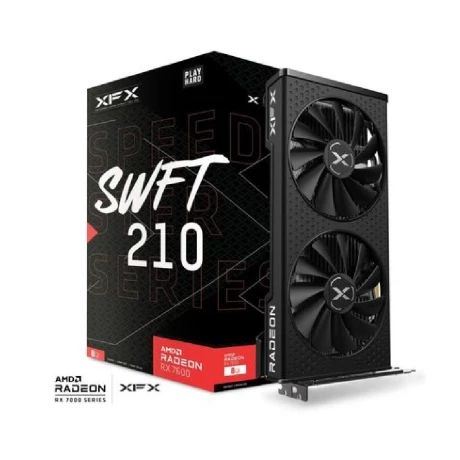 Tarjeta Xfx Radeon RX7600 Speedster S 8GB GDDR6 001