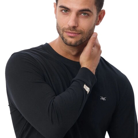 REMERA S-4XL NEGRO